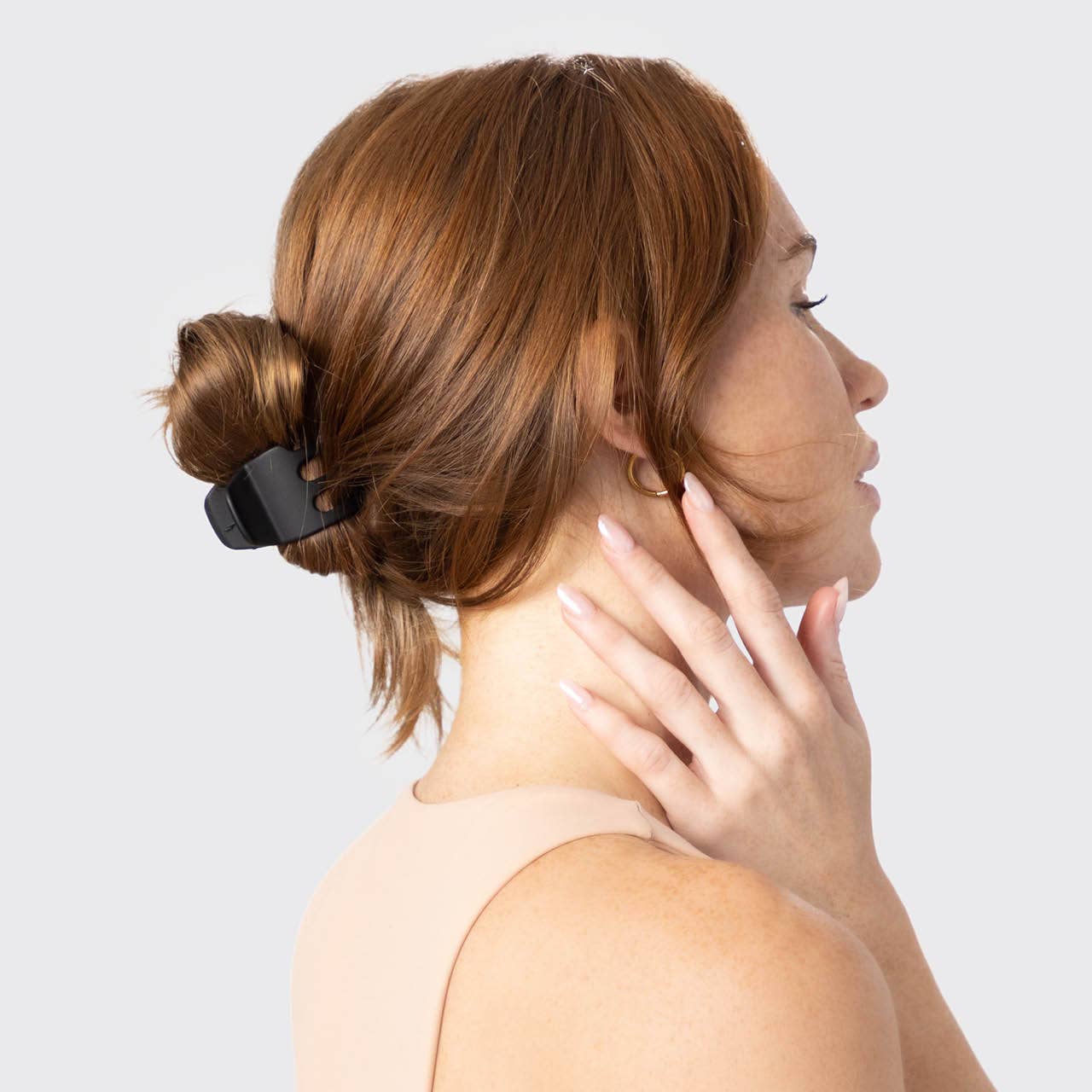 KITSCH - Eco-Friendly Medium Claw Clips 2pc set - Black & Tort