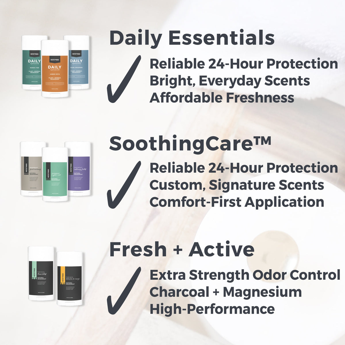 GOOD MORNING FRAGRANCE-FREE Natural Deodorant