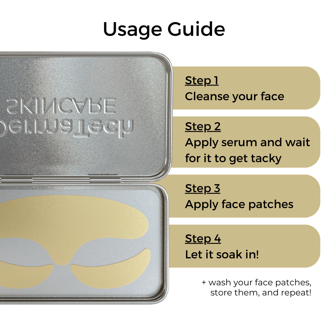 DermaTech Skincare - Reusable Forehead Patch Set