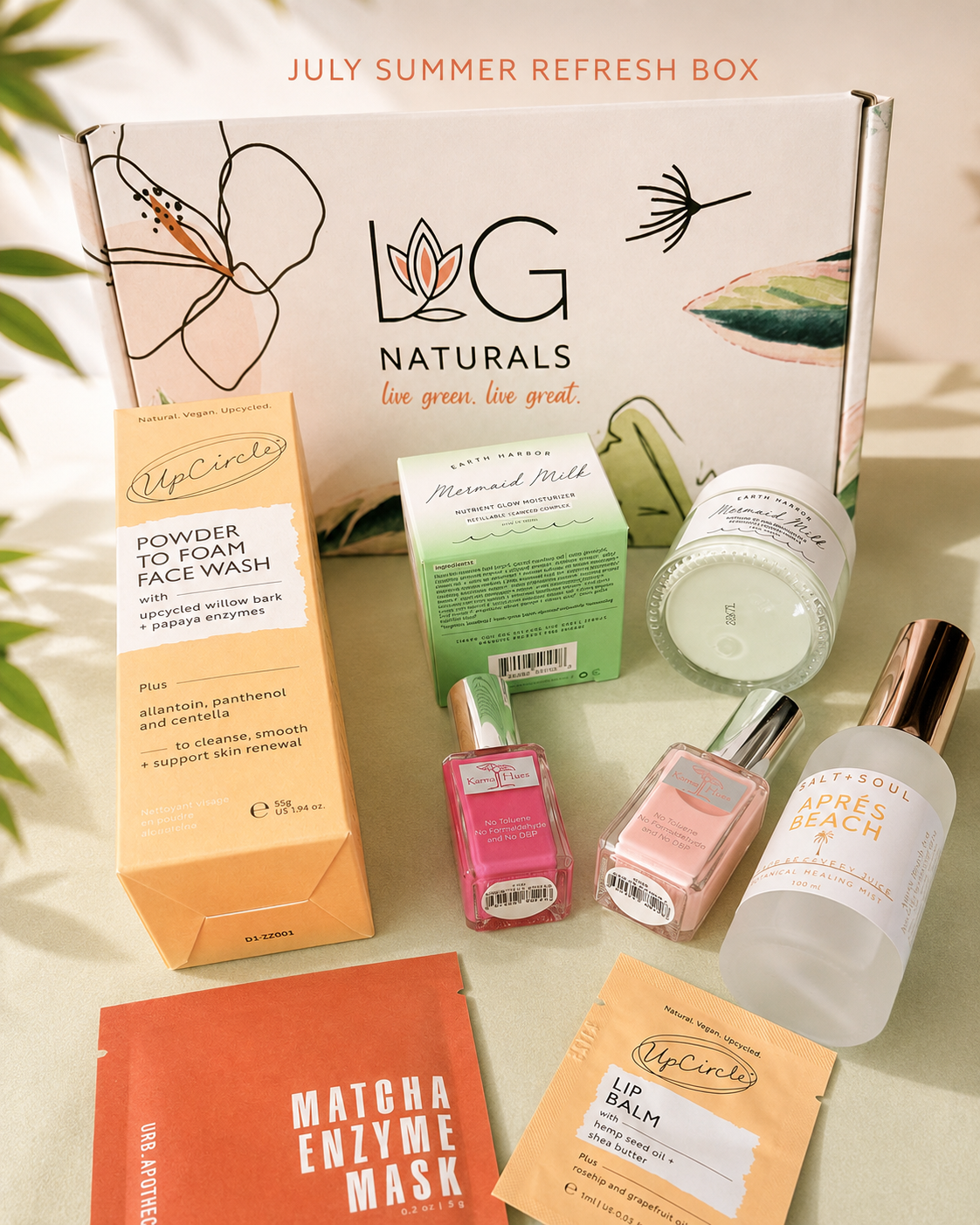 Summer Refresh July Box- One time Box- Limited Quantity Available