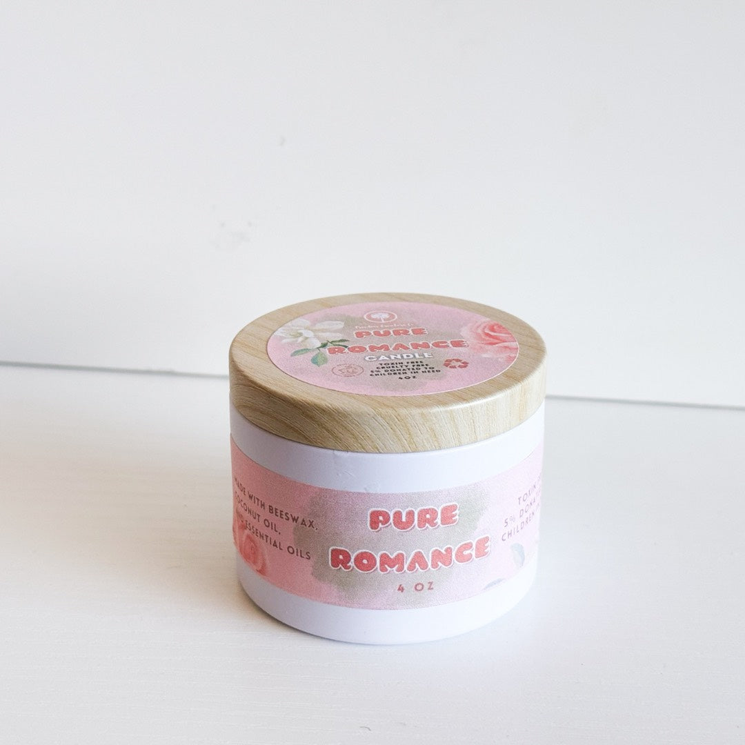 Pure Romance Beeswax Candle