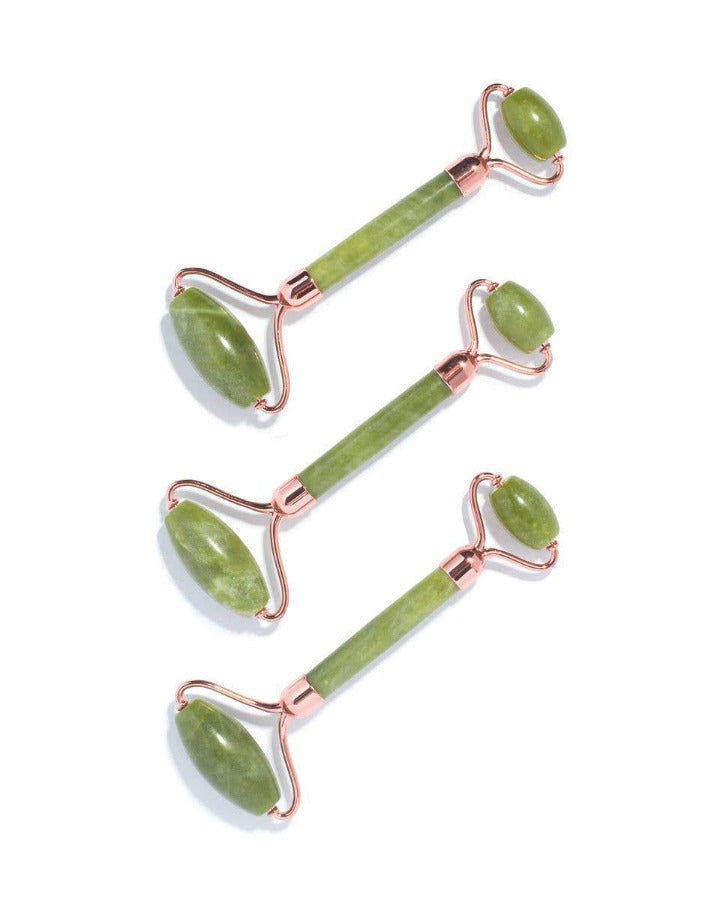 Jade Rose Gold Facial Gemstone Roller