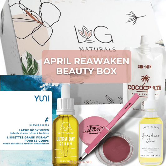 April Reawaken Beauty Box - LG Naturals