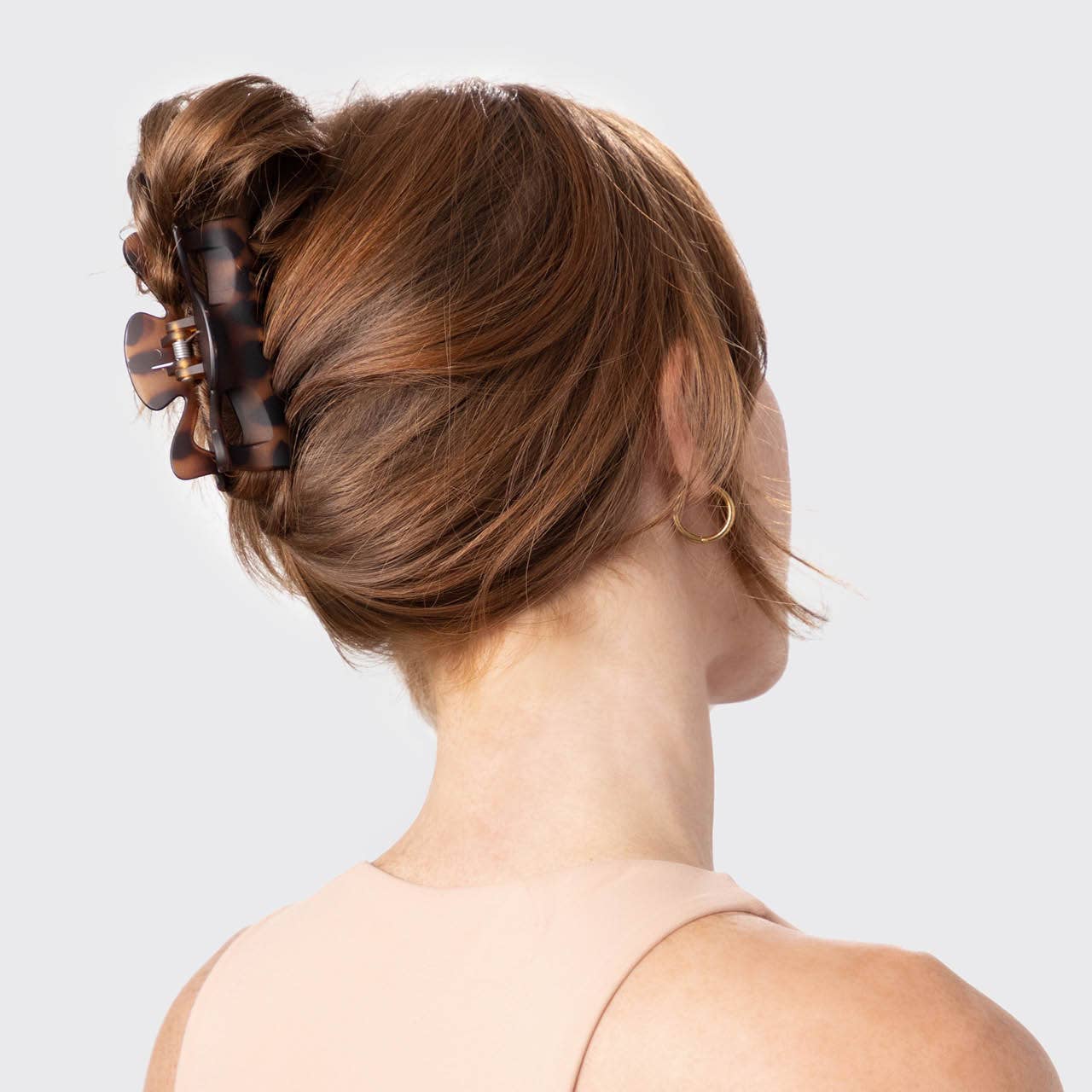 KITSCH - Recycled Plastic Large Claw Clip 2pc Set - Black & Tort