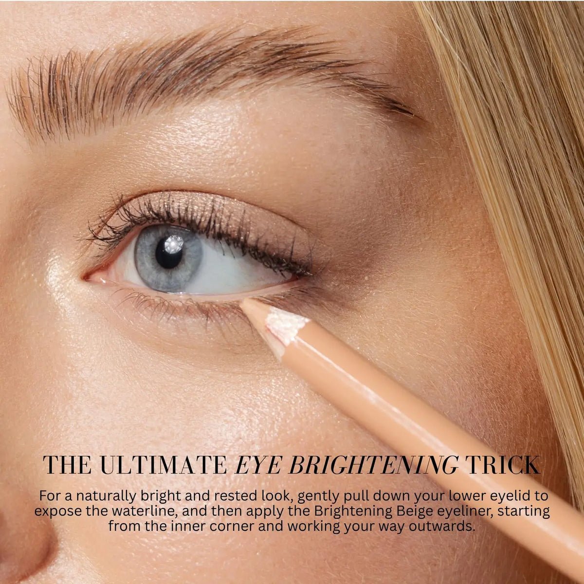 Vegan Eyeliner Pencil-Brightening Beige
