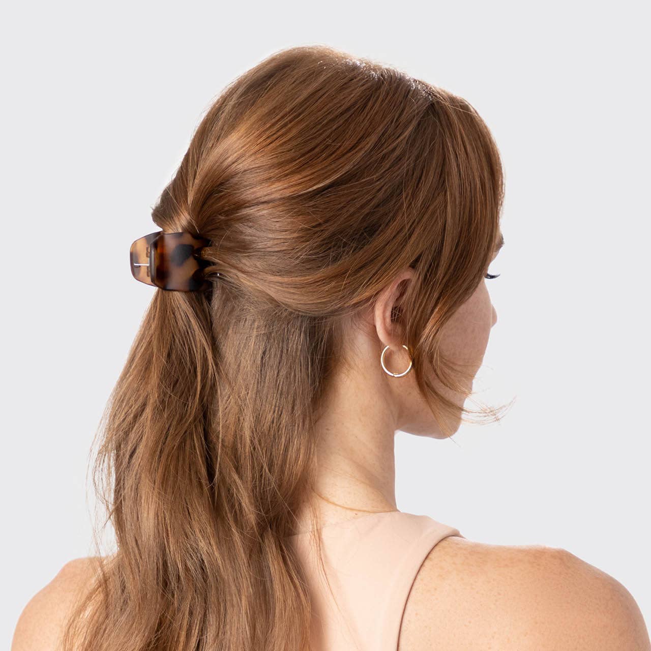 KITSCH - Eco-Friendly Medium Claw Clips 2pc set - Black & Tort