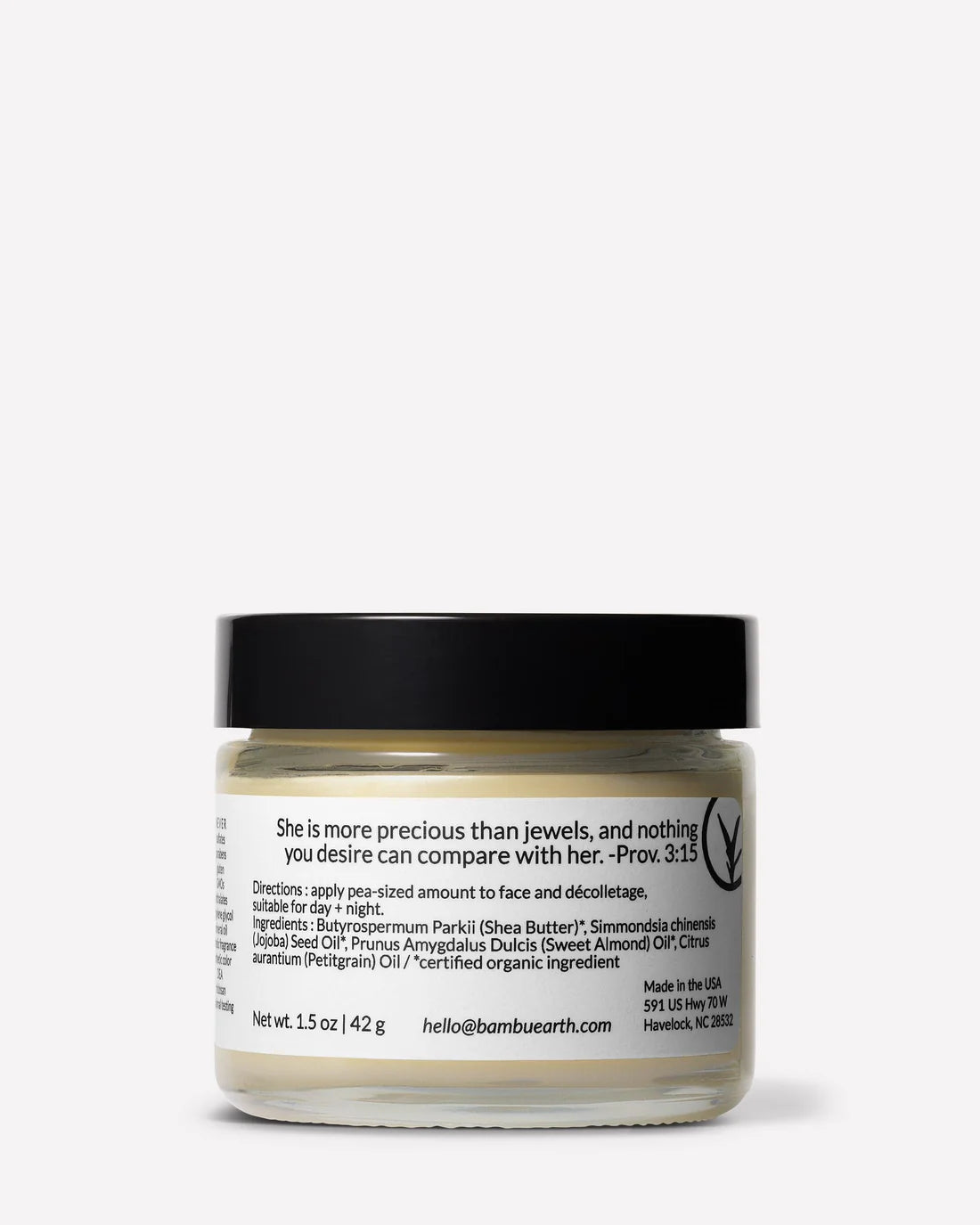 Petitgrain Moisturizer conditioning shea butter face moisturizer