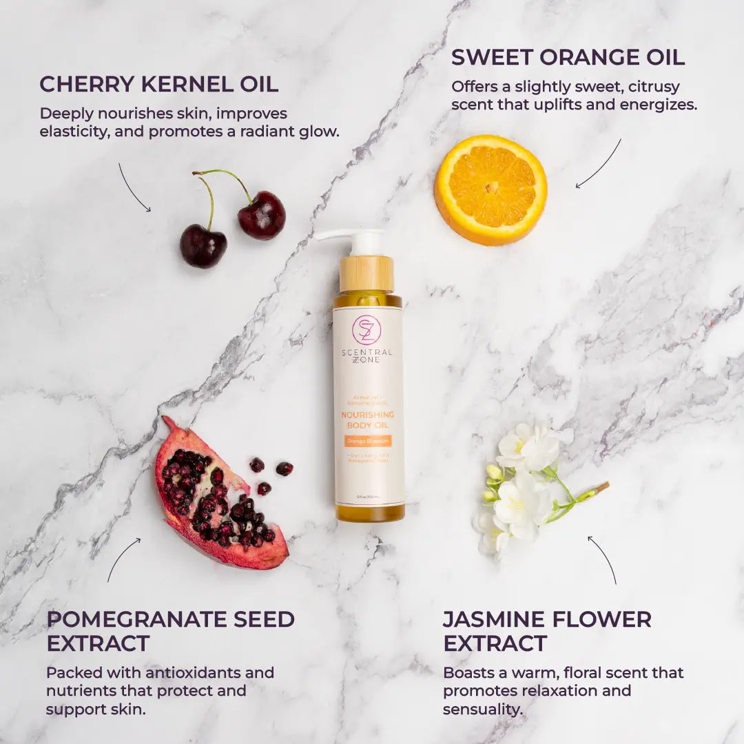 Nourishing Body Oil, Orange Blossom