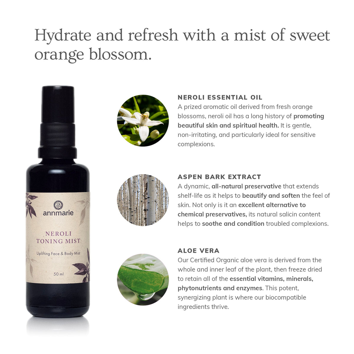 Neroli Toning Mist (50ml)- Collective
