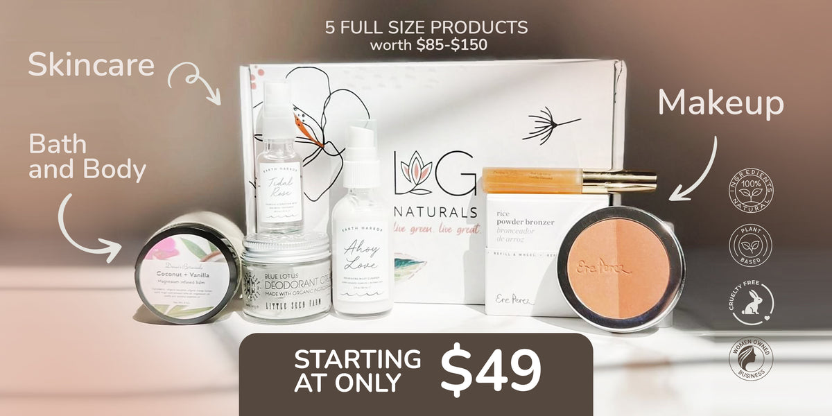 Clean Beauty Box Discover LG Clean Beauty Box – LG Naturals