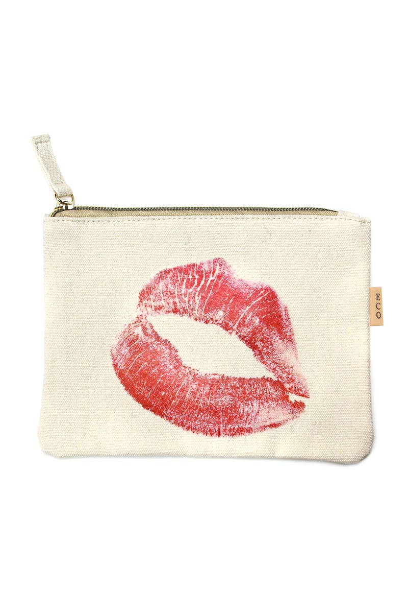 Fashion City - Multi Images Cotton Canvas Eco Pouch Bags: PCH022 / One Size