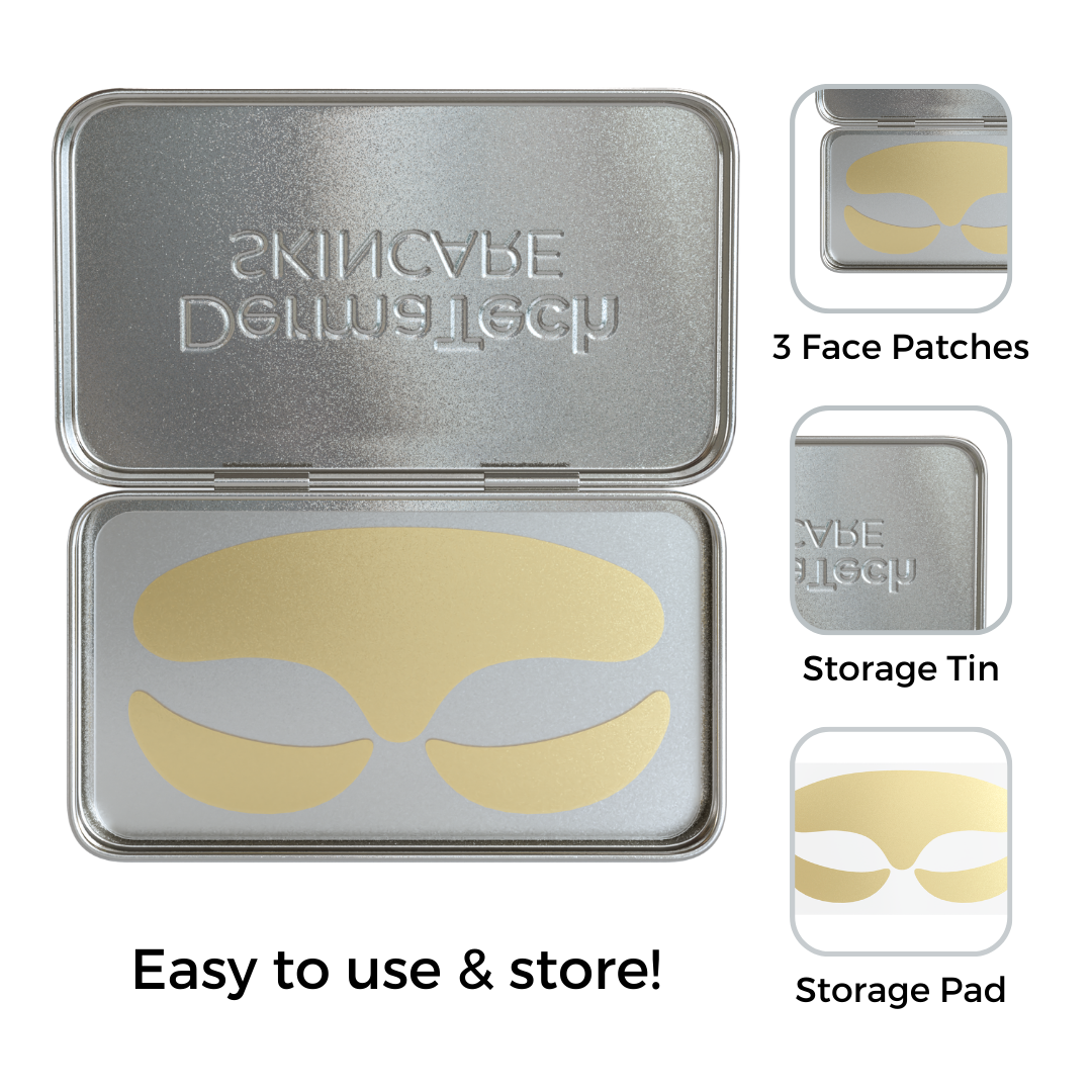 DermaTech Skincare - Reusable Forehead Patch Set
