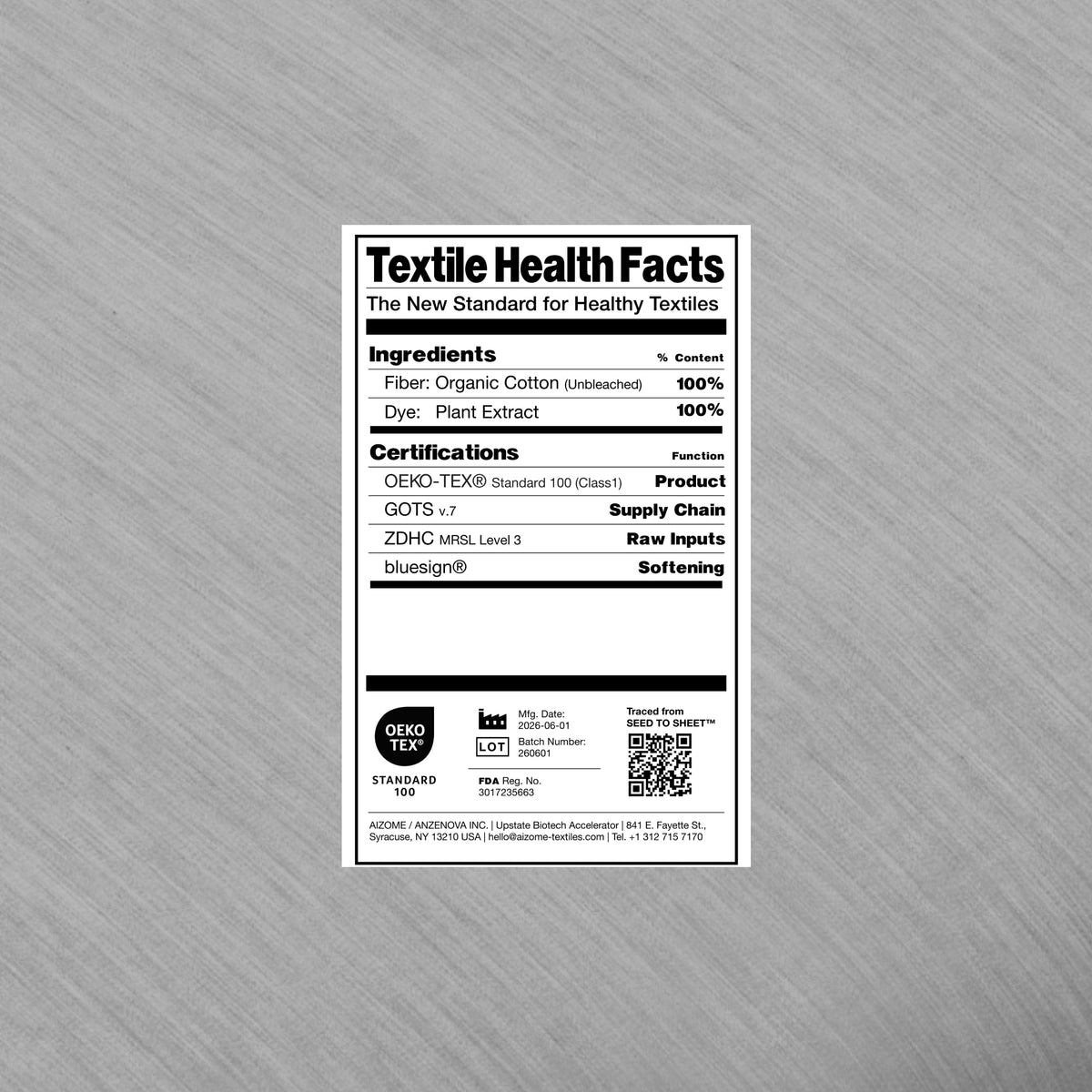 Organic Sheet Set