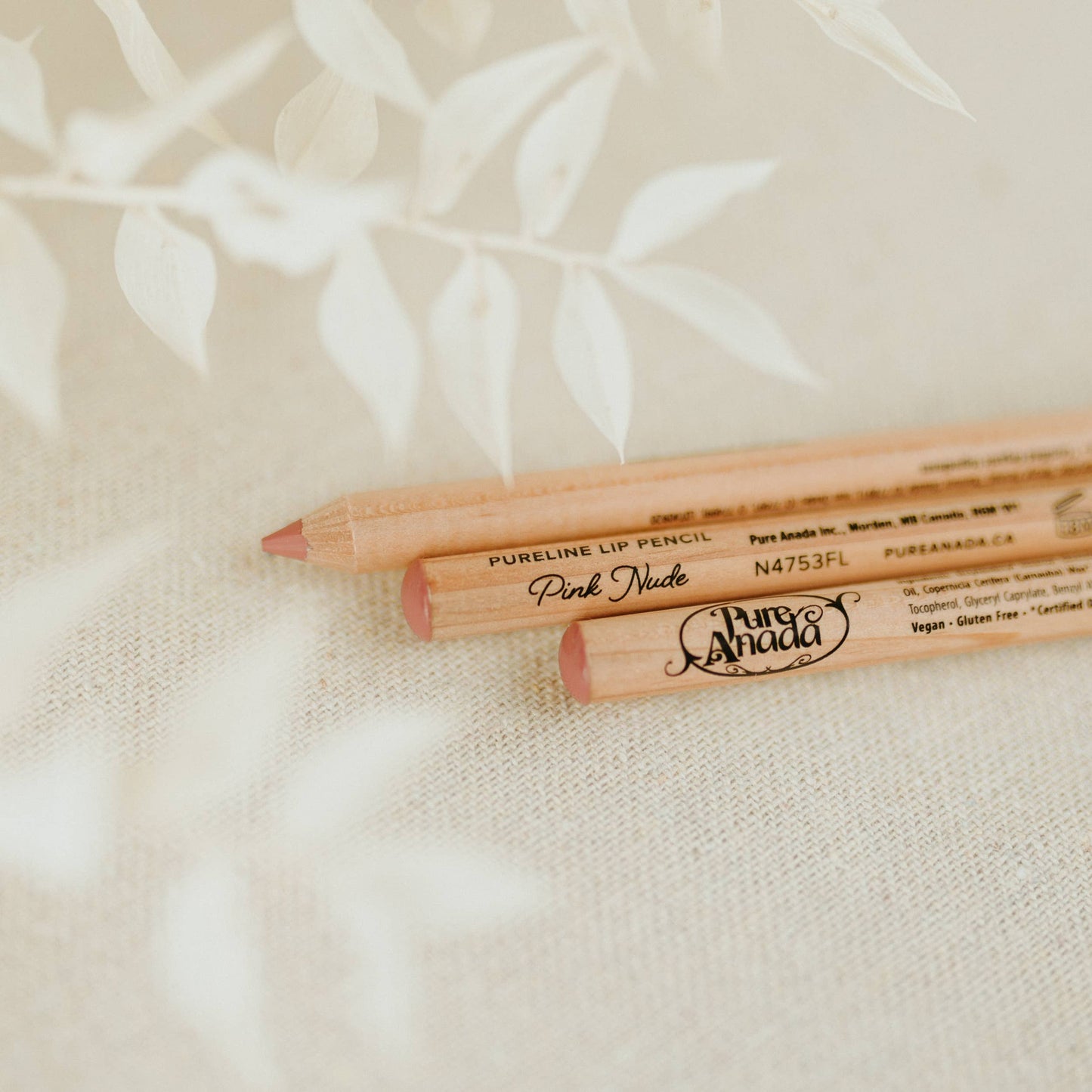 Pure Anada Natural Cosmetics - Pink Nude Pureline Lip Pencil