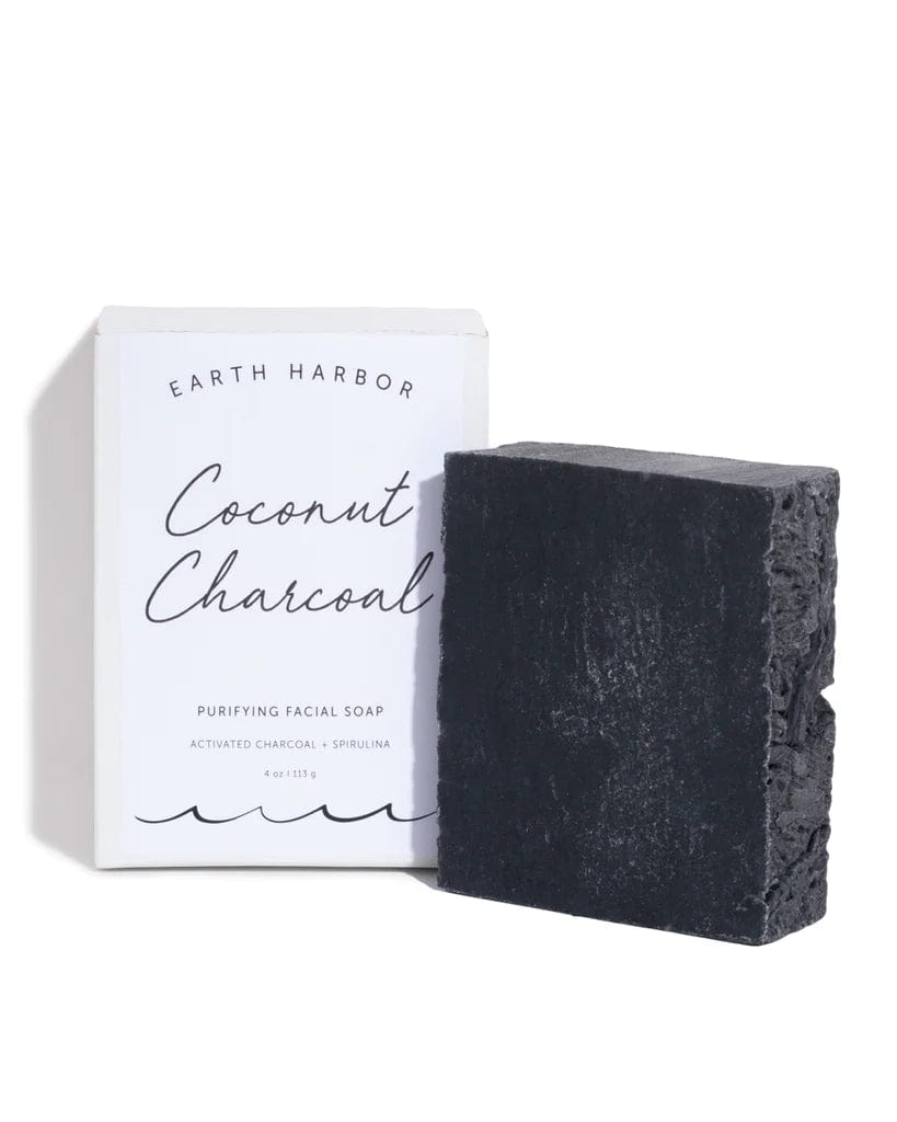COCONUT CHARCOAL Purifying Facial Soap