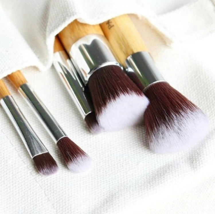 6 Piece Vegan Makeup Brush Set