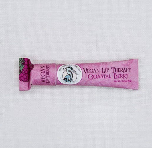 Vegan Lip Therapy Coastal Berry-(Unflavored)